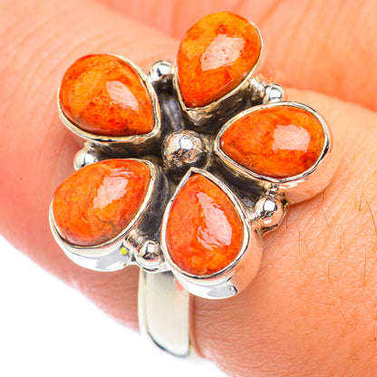 Sponge Coral Rings handcrafted by Ana Silver Co - RING70033