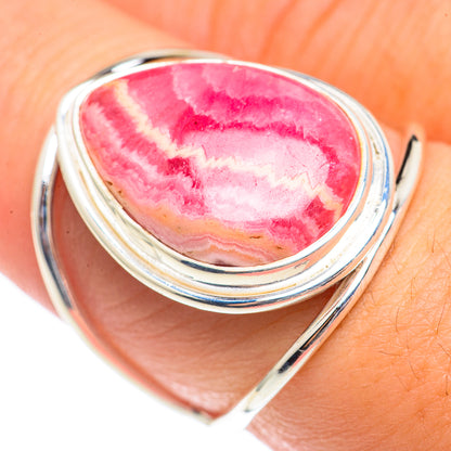 Rhodochrosite Rings handcrafted by Ana Silver Co - RING70035