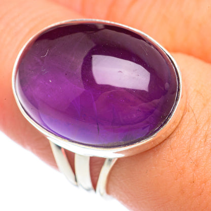 Amethyst Rings handcrafted by Ana Silver Co - RING70041