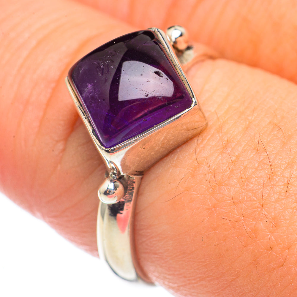 Amethyst Rings handcrafted by Ana Silver Co - RING70042