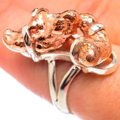 Splash Copper Rings handcrafted by Ana Silver Co - RING70043