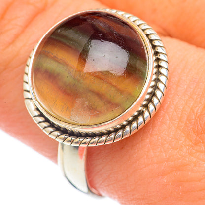 Fluorite Rings handcrafted by Ana Silver Co - RING70050