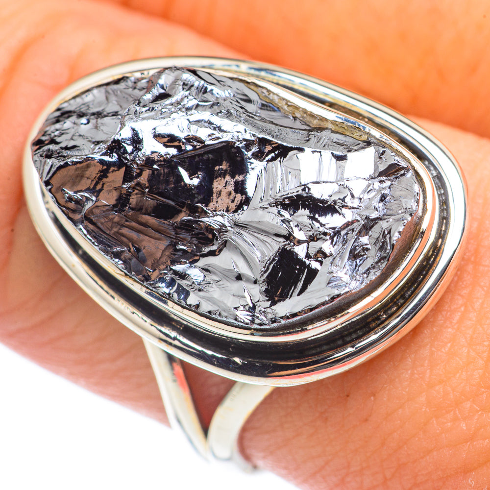 Shungite Rings handcrafted by Ana Silver Co - RING70051
