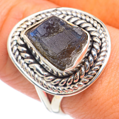 Labradorite Rings handcrafted by Ana Silver Co - RING70056