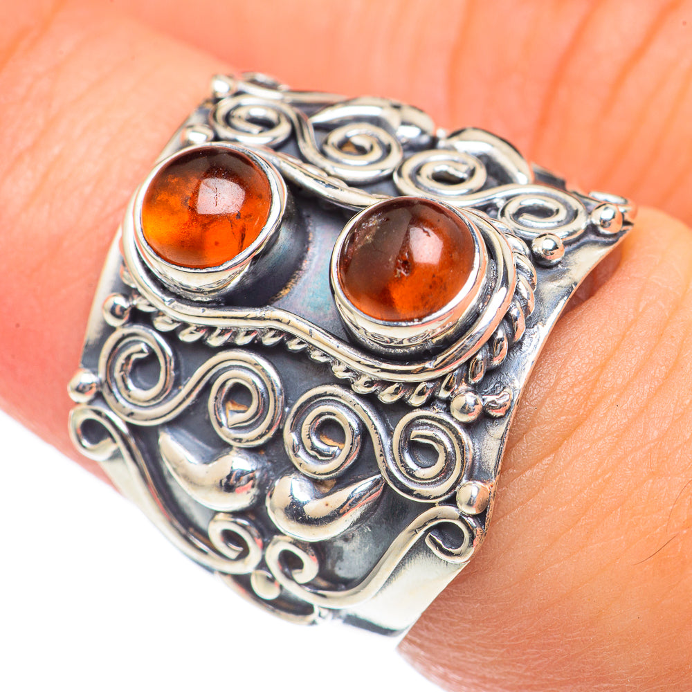 Carnelian Rings handcrafted by Ana Silver Co - RING70067