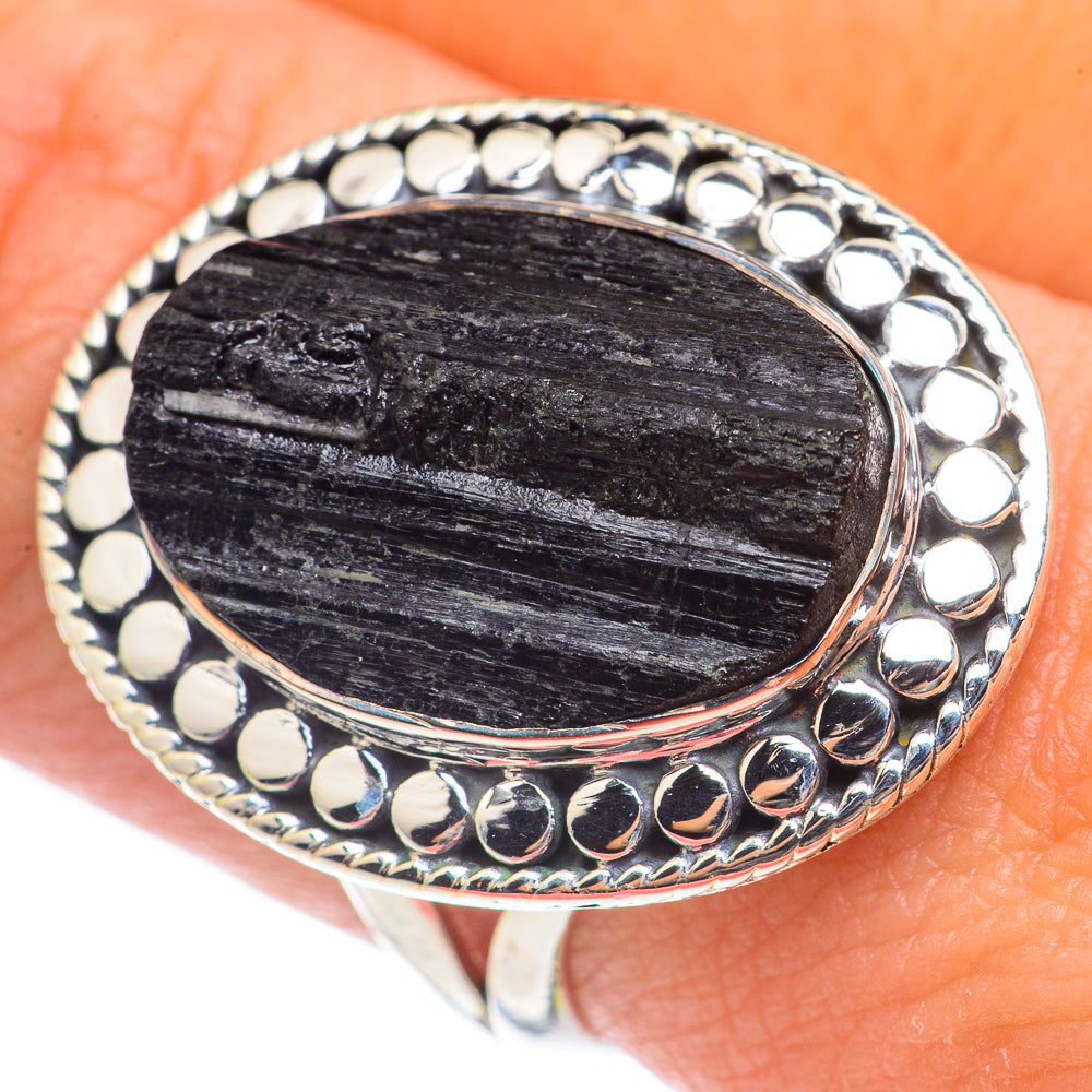 Tektite Rings handcrafted by Ana Silver Co - RING70078