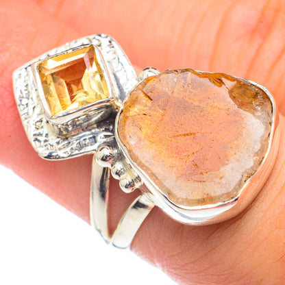 Citrine Rings handcrafted by Ana Silver Co - RING70097