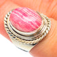 Rhodochrosite Rings handcrafted by Ana Silver Co - RING70105