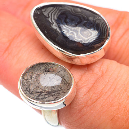 Psilomelane Rings handcrafted by Ana Silver Co - RING70109