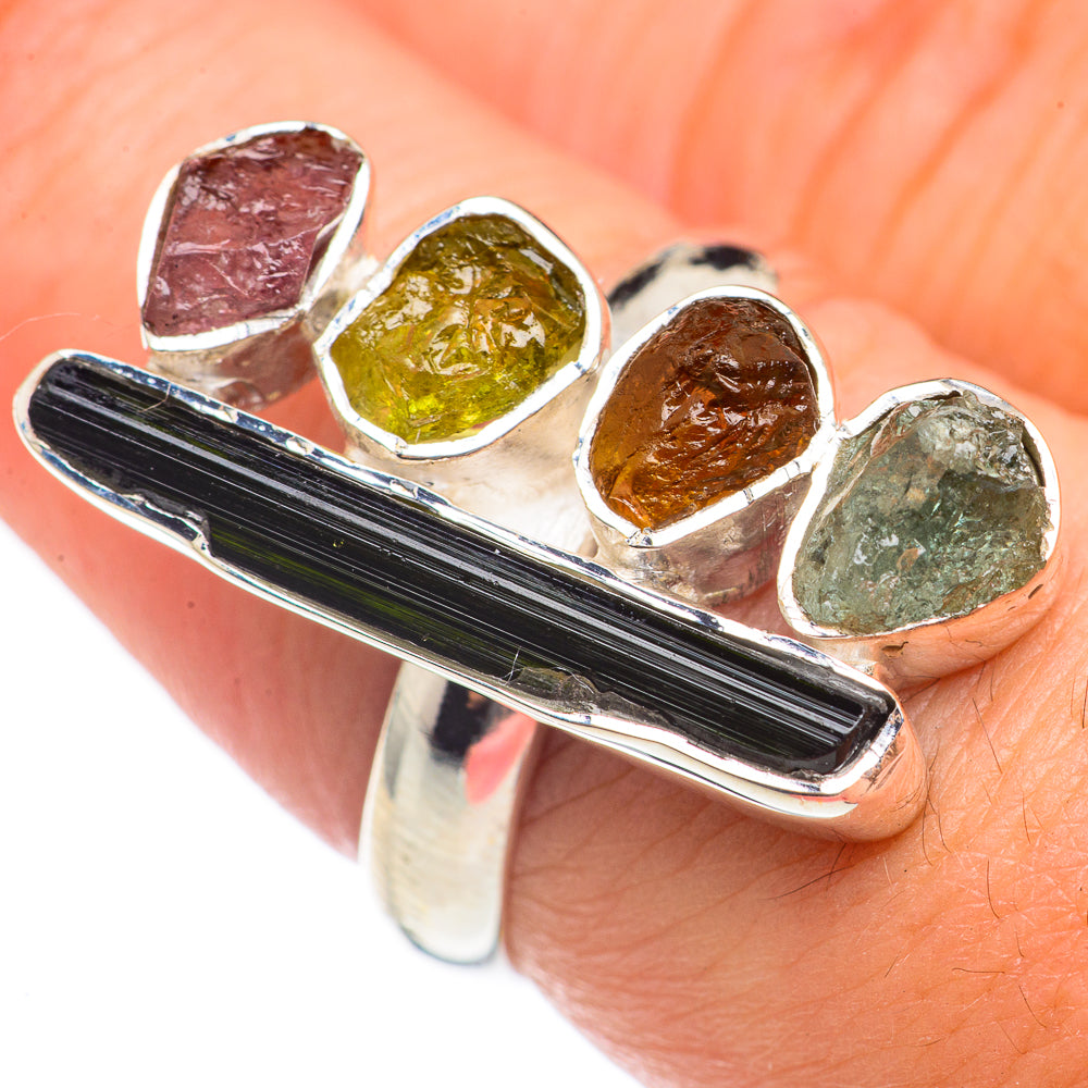 Tourmaline Rings handcrafted by Ana Silver Co - RING70113