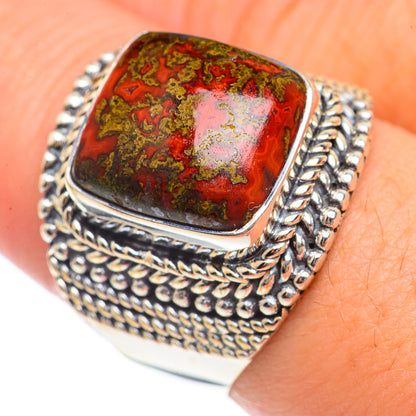 Mahogany Obsidian Rings handcrafted by Ana Silver Co - RING70127