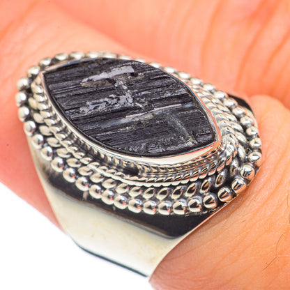 Tektite Rings handcrafted by Ana Silver Co - RING70143