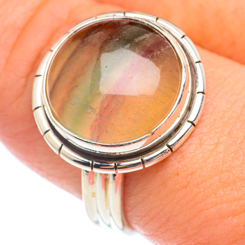 Fluorite Rings handcrafted by Ana Silver Co - RING70148