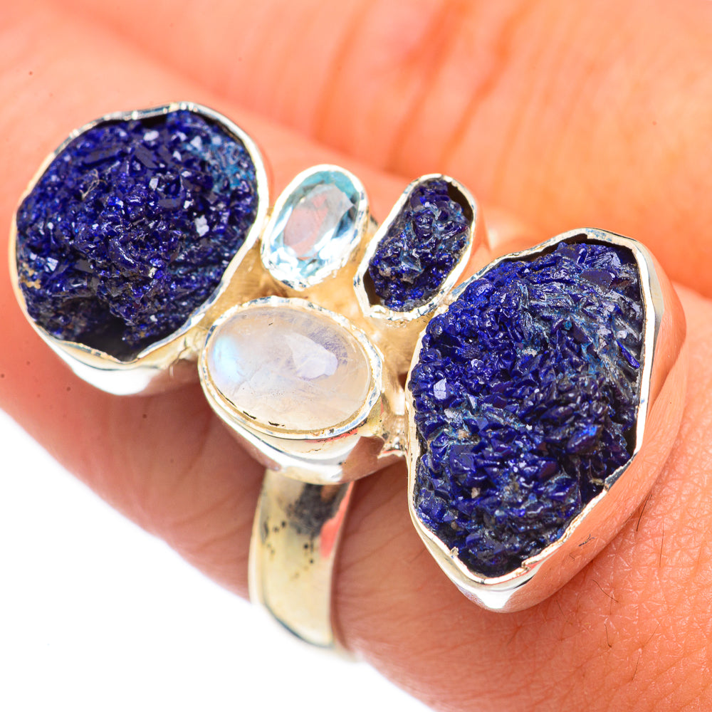 Lapis Lazuli Rings handcrafted by Ana Silver Co - RING70150