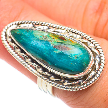Peruvian Opal Rings handcrafted by Ana Silver Co - RING70156