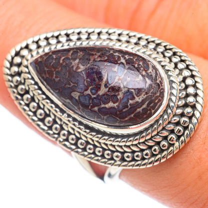 Dinosaur Bone Rings handcrafted by Ana Silver Co - RING70195