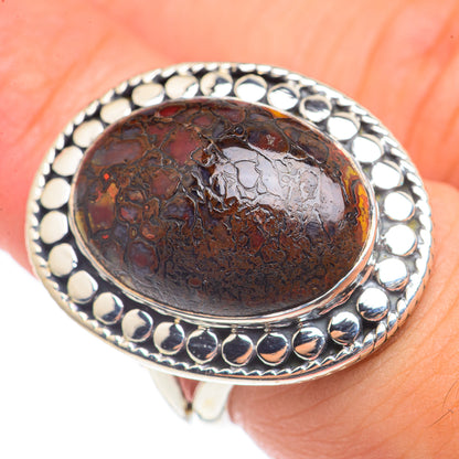 Dinosaur Bone Rings handcrafted by Ana Silver Co - RING70196