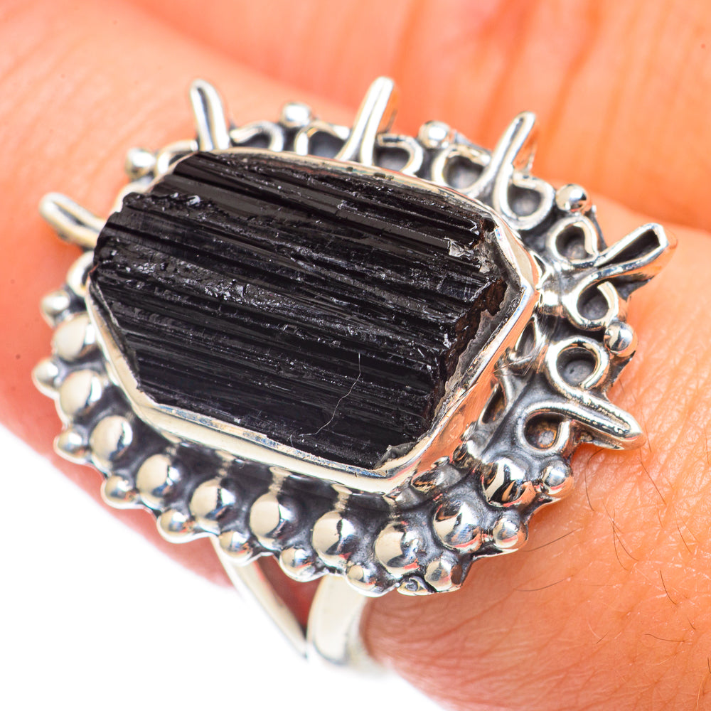 Tektite Rings handcrafted by Ana Silver Co - RING70209