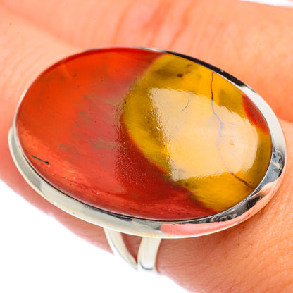 Mookaite Rings handcrafted by Ana Silver Co - RING70232