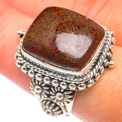 Dinosaur Bone Rings handcrafted by Ana Silver Co - RING70233