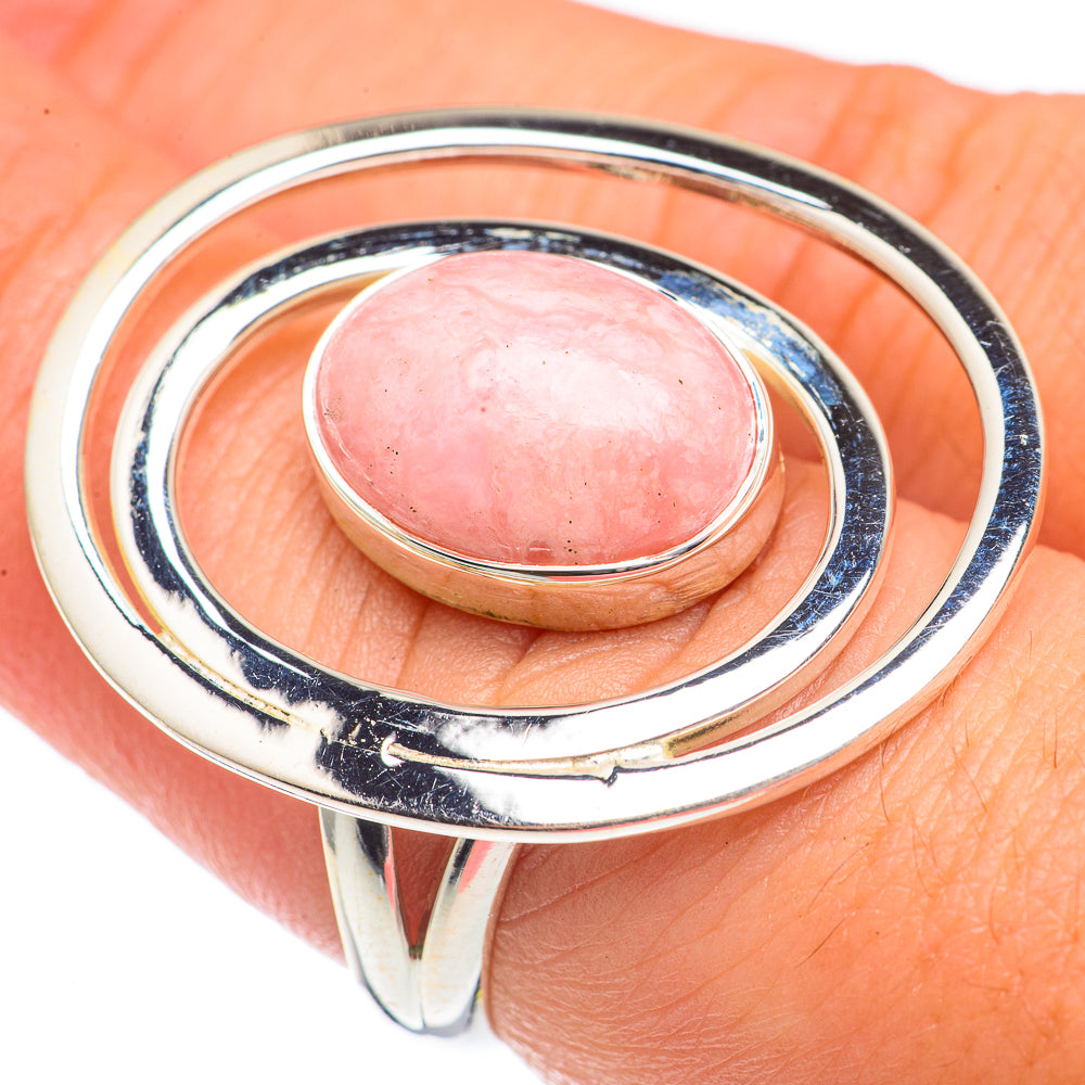Pink Opal Rings handcrafted by Ana Silver Co - RING70240