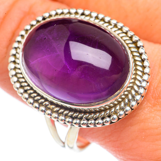 Amethyst Rings handcrafted by Ana Silver Co - RING70243
