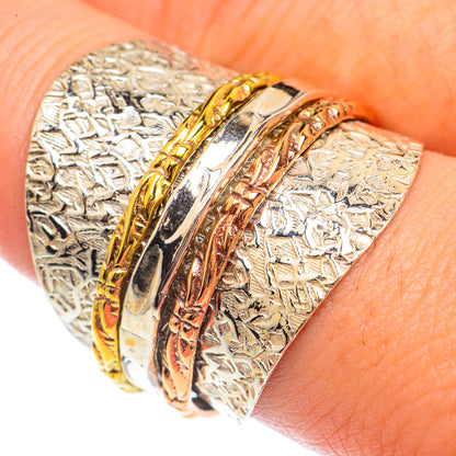 Meditation Spinner Rings handcrafted by Ana Silver Co - RING70246