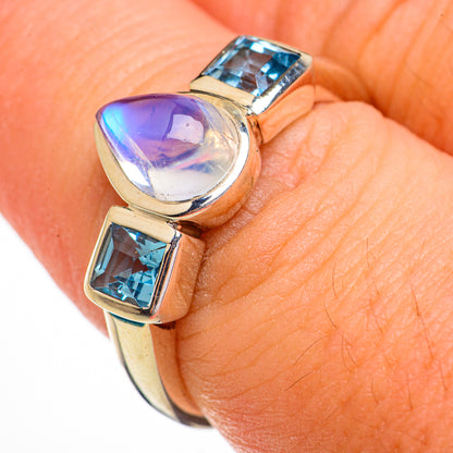 Ethiopian Opal Rings handcrafted by Ana Silver Co - RING70266