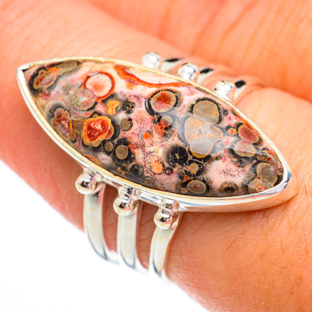 Poppy Jasper Rings handcrafted by Ana Silver Co - RING70278