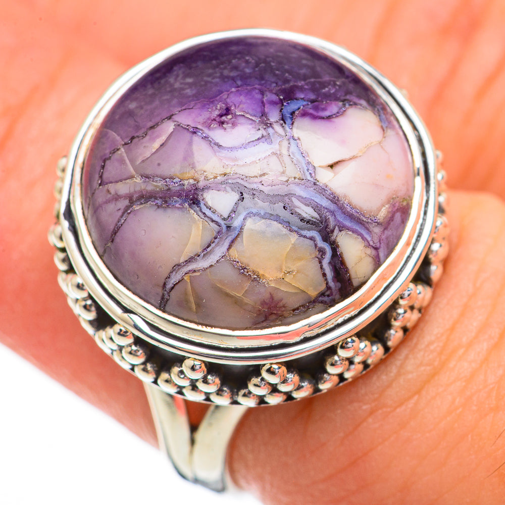 Tiffany Stone Rings handcrafted by Ana Silver Co - RING70292