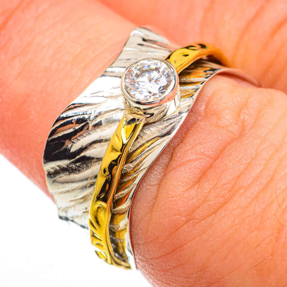 Meditation Sspinner Rings handcrafted by Ana Silver Co - RING70293