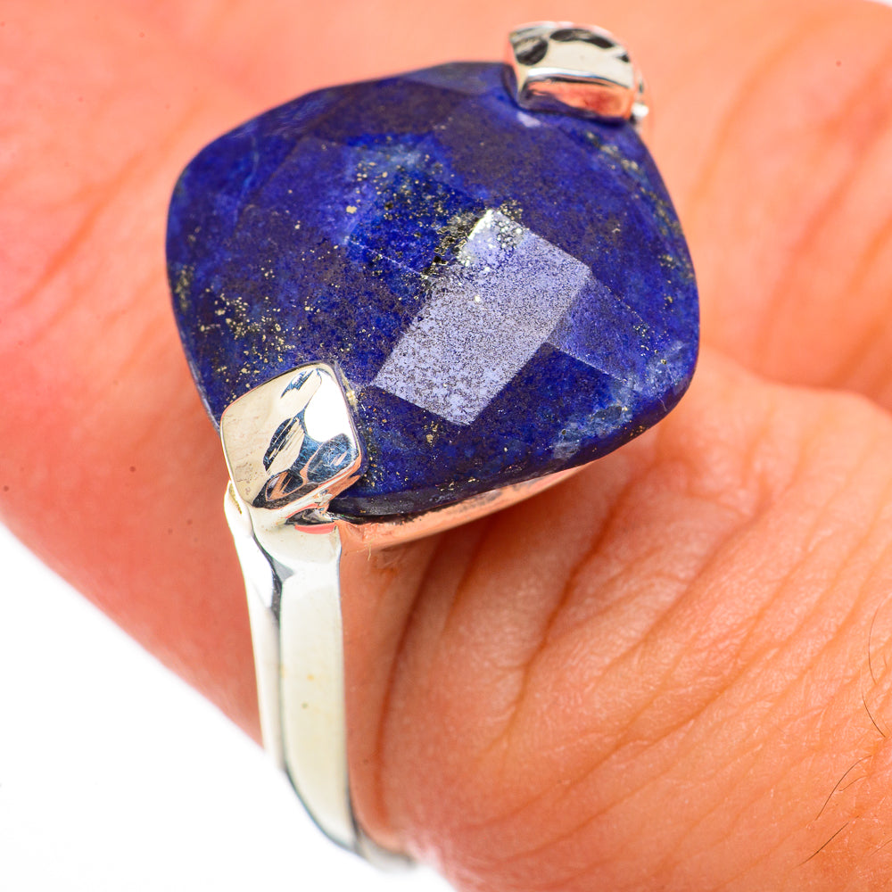 Lapis Lazuli Rings handcrafted by Ana Silver Co - RING70308