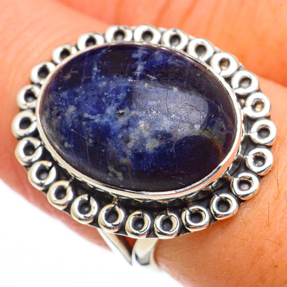 Sodalite Rings handcrafted by Ana Silver Co - RING70309