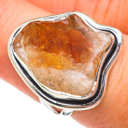 Citrine Rings handcrafted by Ana Silver Co - RING70322