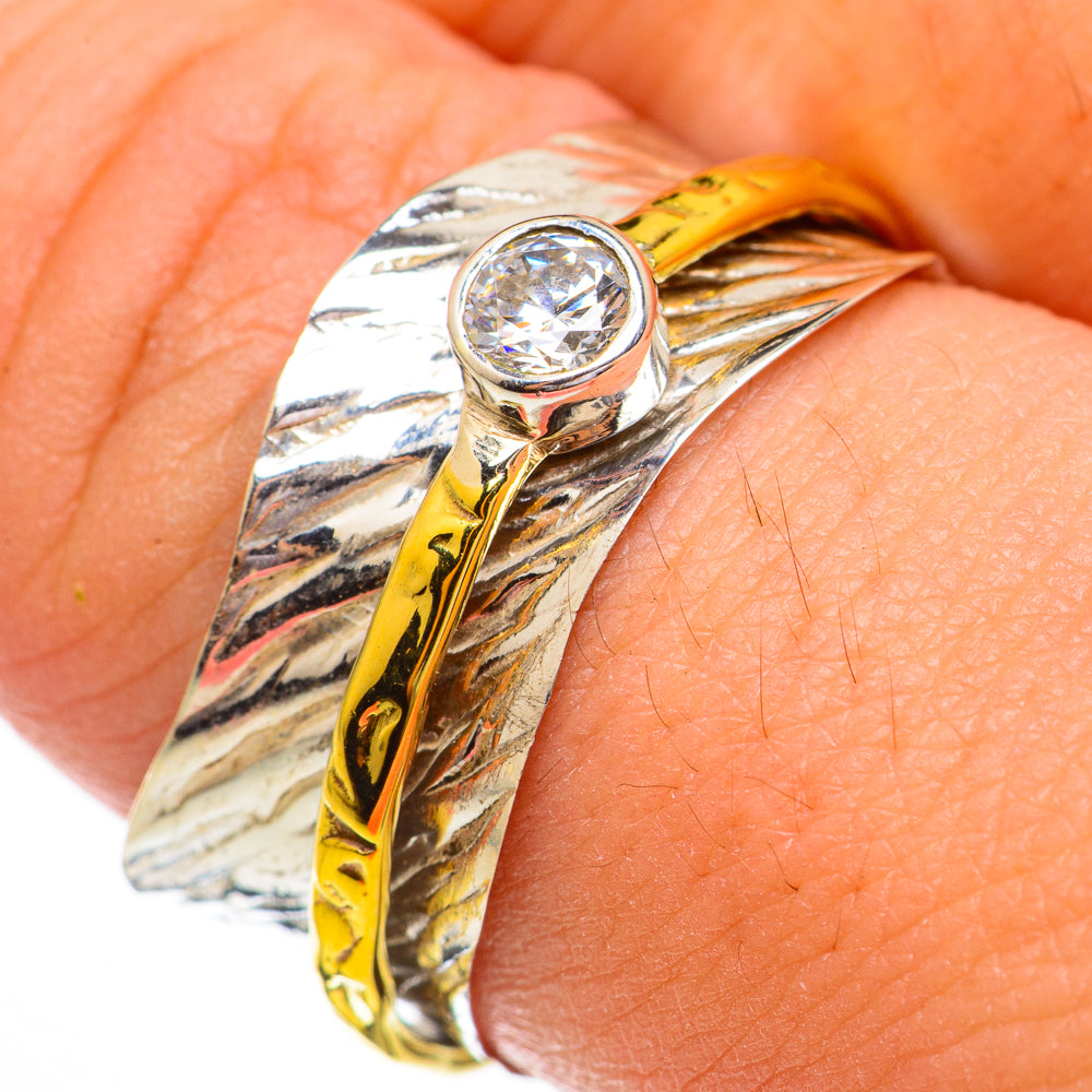 Meditation Sspinner Rings handcrafted by Ana Silver Co - RING70334
