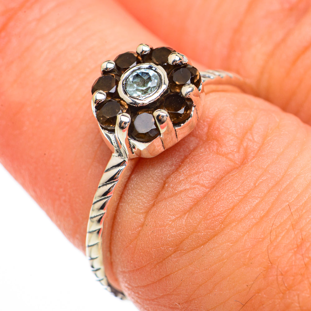 Blue Topaz Rings handcrafted by Ana Silver Co - RING70336