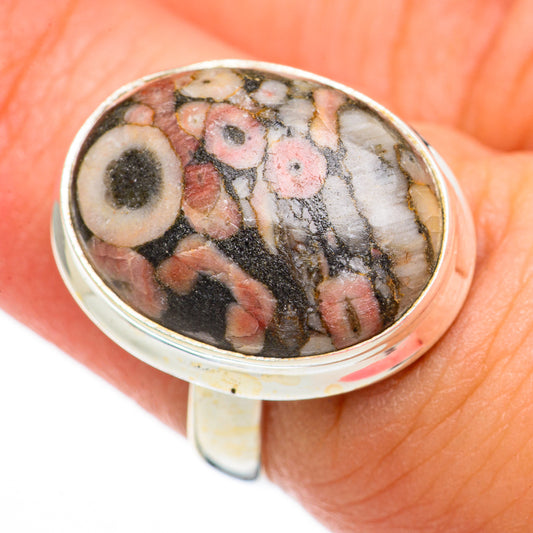 Crinoid Fossil Rings handcrafted by Ana Silver Co - RING70358
