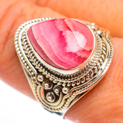 Rhodochrosite Rings handcrafted by Ana Silver Co - RING70365