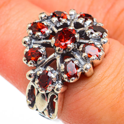 Garnet Rings handcrafted by Ana Silver Co - RING70371