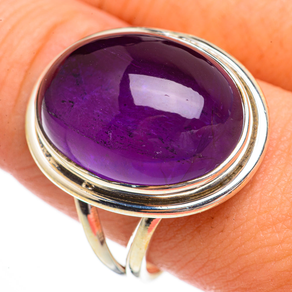 Amethyst Rings handcrafted by Ana Silver Co - RING70372