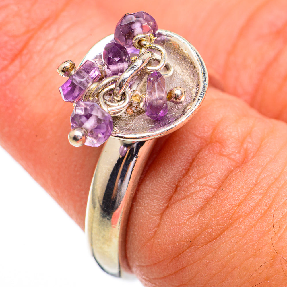 Amethyst Rings handcrafted by Ana Silver Co - RING70373