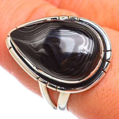 Psilomelane Rings handcrafted by Ana Silver Co - RING70374