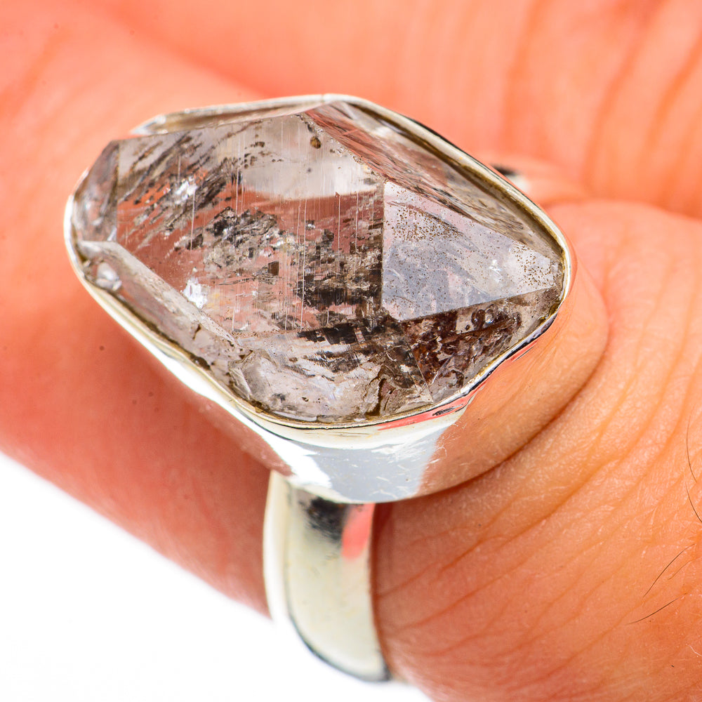 Herkimer Diamond Rings handcrafted by Ana Silver Co - RING70376