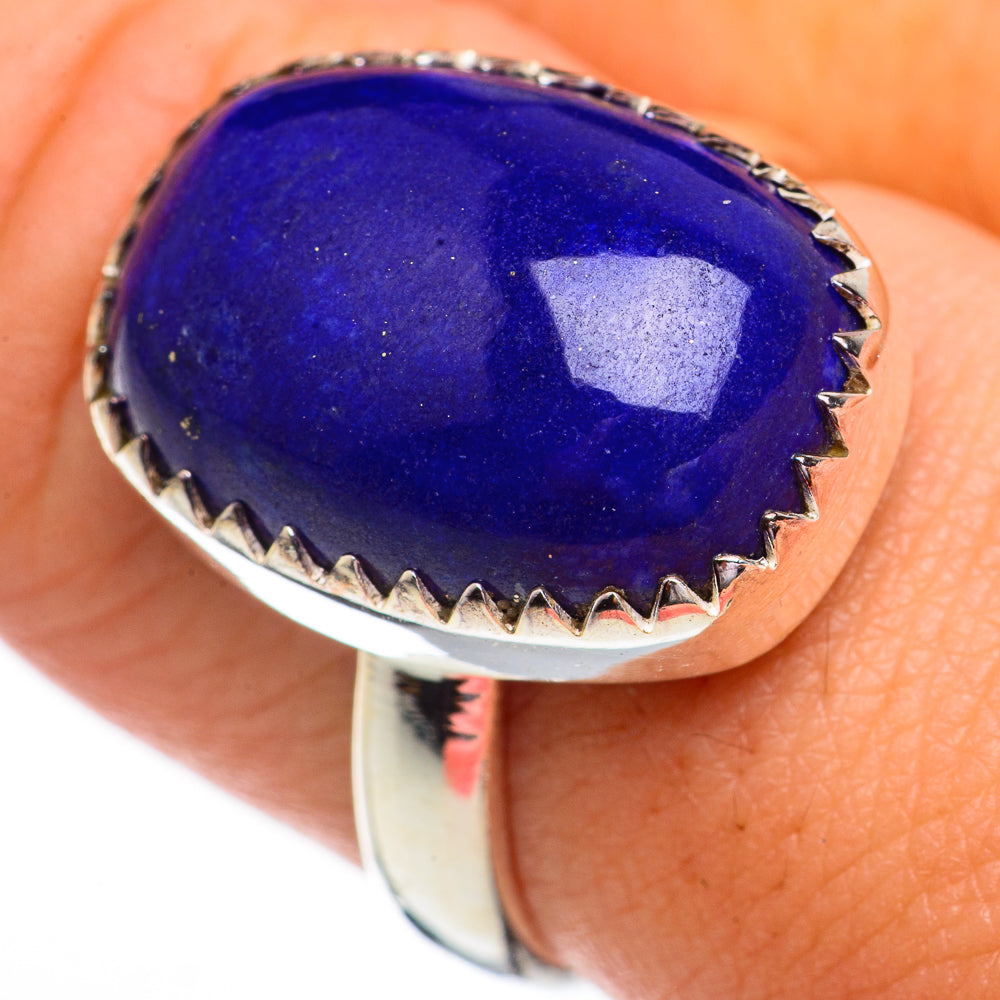 Lapis Lazuli Rings handcrafted by Ana Silver Co - RING70385