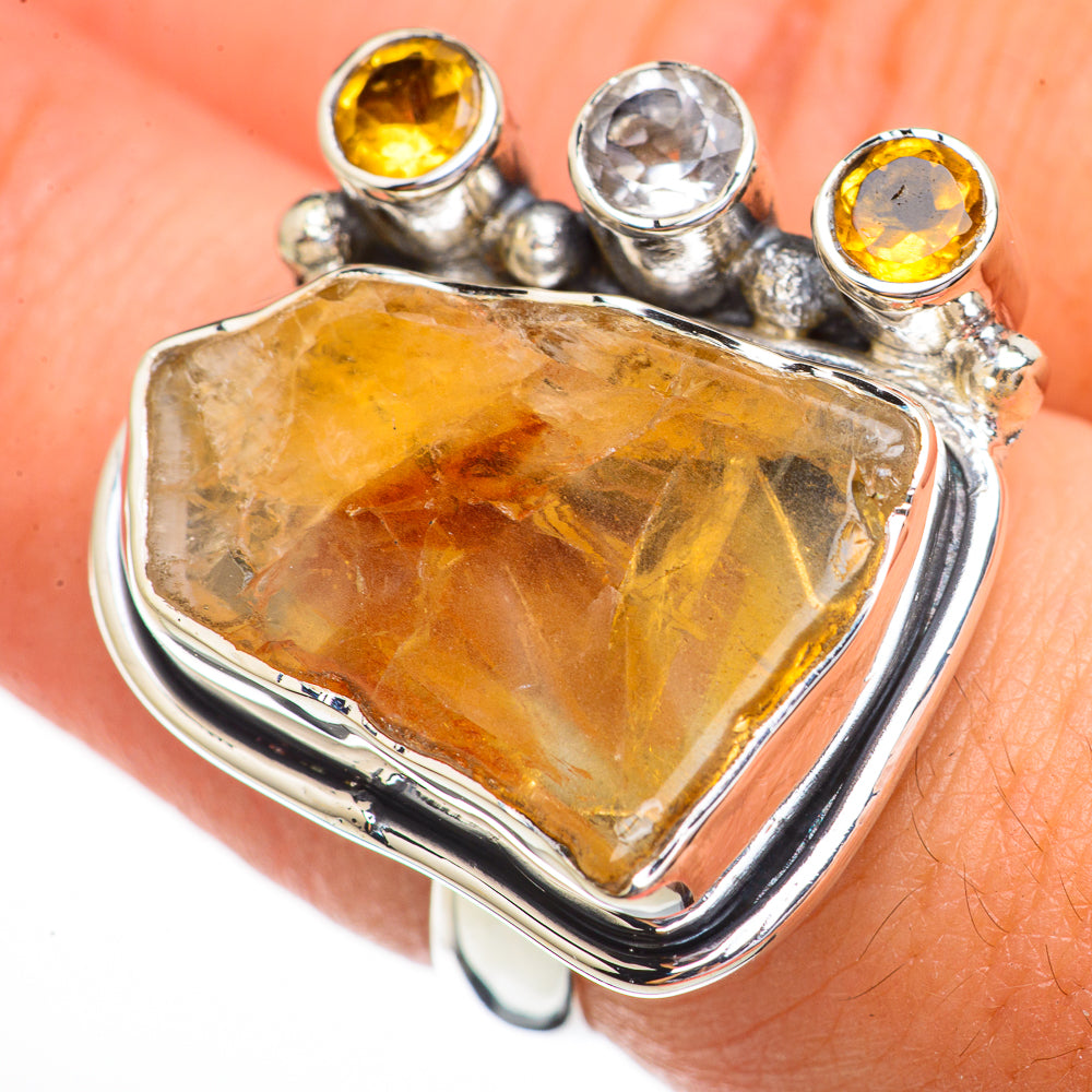 Citrine Rings handcrafted by Ana Silver Co - RING70397