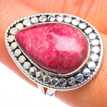 Thulite Rings handcrafted by Ana Silver Co - RING70403
