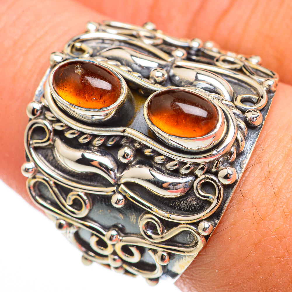 Carnelian Rings handcrafted by Ana Silver Co - RING70430