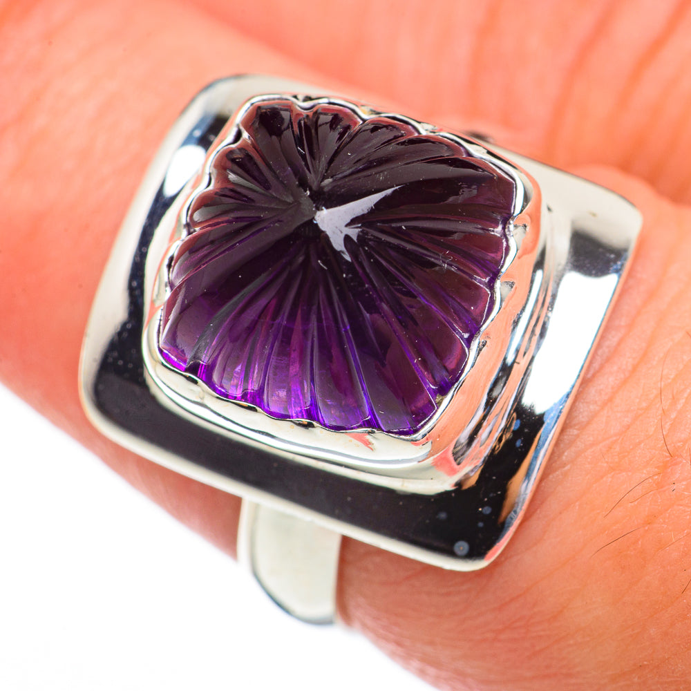 Amethyst Rings handcrafted by Ana Silver Co - RING70438