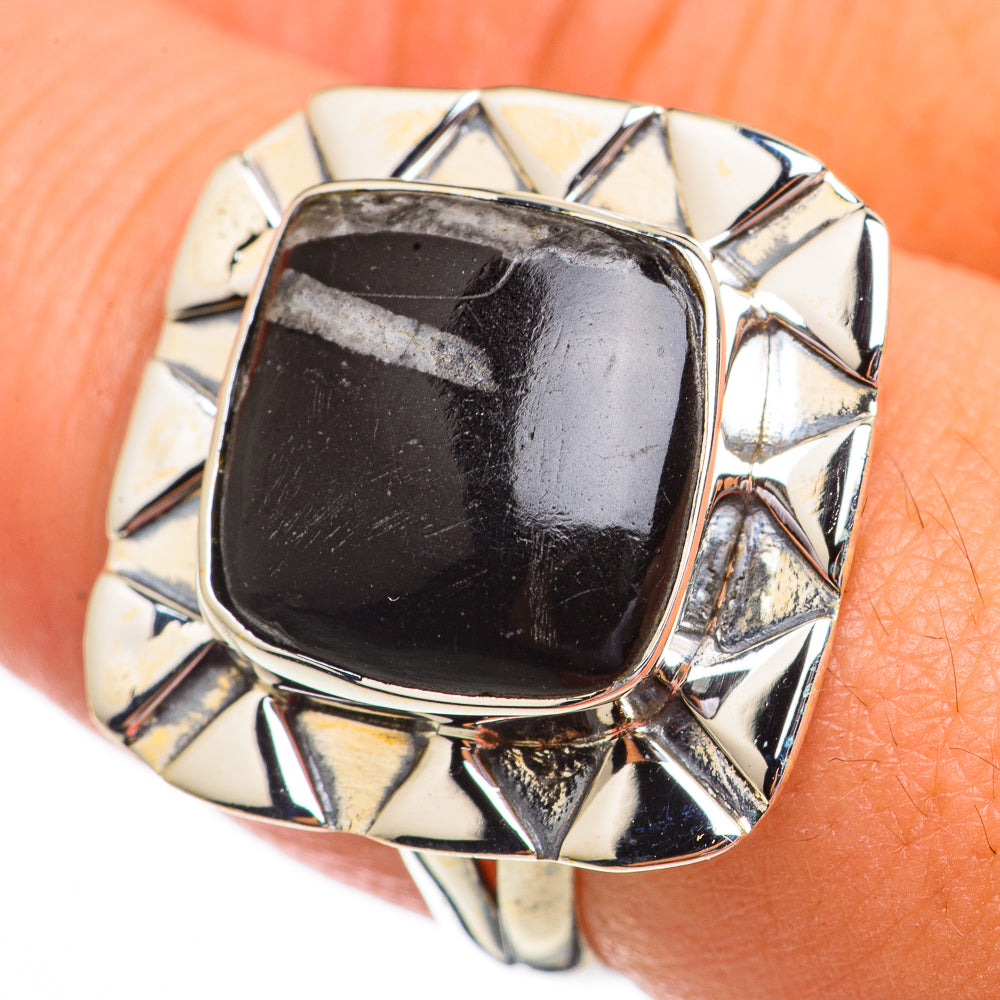 Pinolith Jasper Rings handcrafted by Ana Silver Co - RING70471