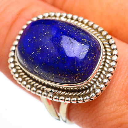 Lapis Lazuli Rings handcrafted by Ana Silver Co - RING70480